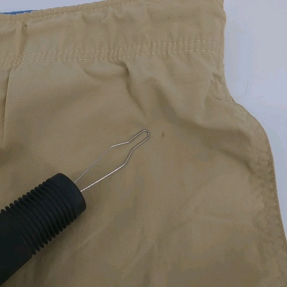 Vtg Polo Ralph Lauren Swim Trunks Cargo Pocket Drawstring Men's Large Flesh Pony